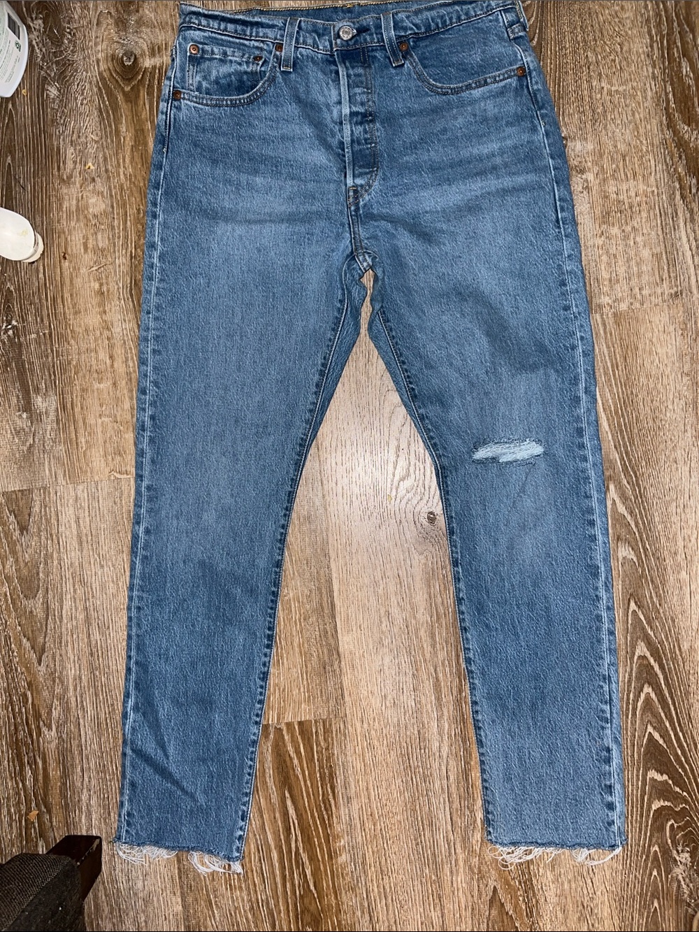 NEW classic woman 501 button fly Levi size 31/30